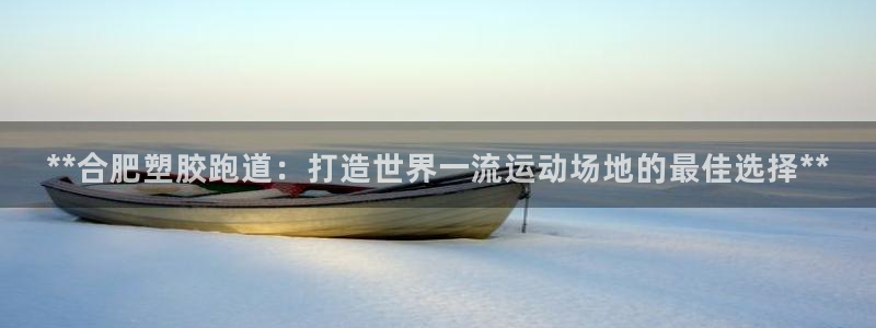 红足一球：**合肥塑胶跑道：打造世界一流运动场地的最佳选择**