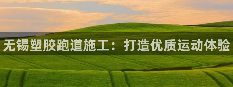 百度红足一1是干什么的：无锡塑胶跑道施工：打造优质运动体验