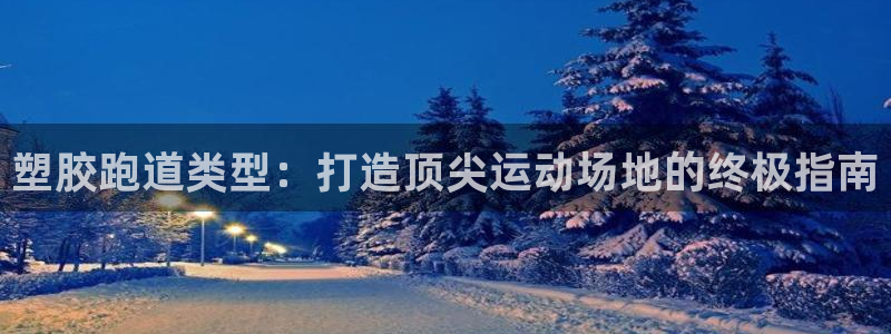 红足1一世 2站：塑胶跑道类型：打造顶尖运动场地的终极指南
