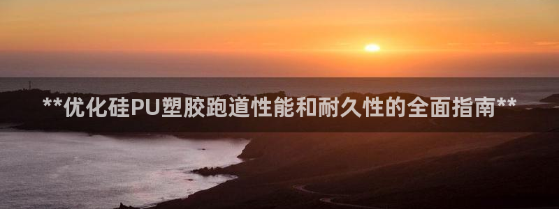 红足一1世比分网：**优化硅PU塑胶跑道性能和耐久性的全面指南**