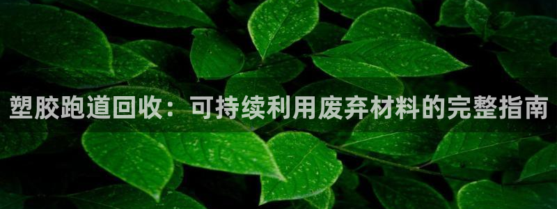 红足1世足球比分预测：塑胶跑道回收：可持续利用废弃材料的完整指南