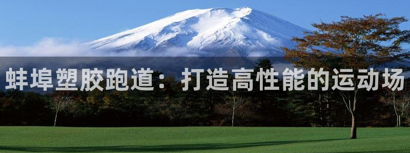 红足1世足球比分网址：蚌埠塑胶跑道：打造高性能的运动场