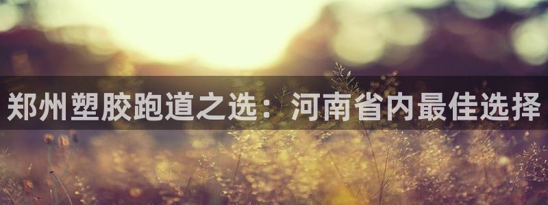 红足一1世666814最新结果：郑州塑胶跑道之选：河南省内最佳选择