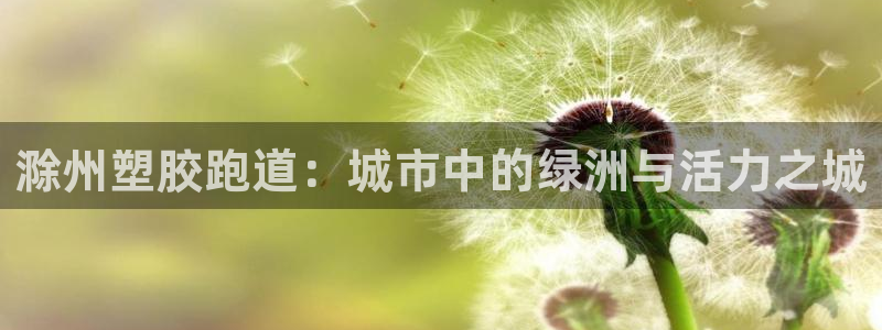 红足一：滁州塑胶跑道：城市中的绿洲与活力之城