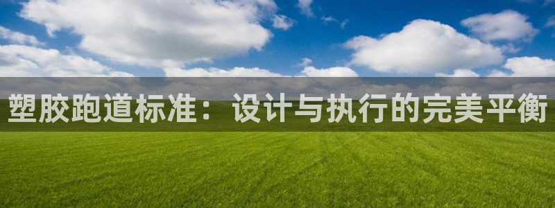 红足一1世皇冠登录：塑胶跑道标准：设计与执行的完美平衡