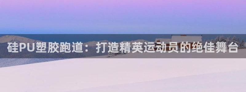 777814红·足一世：硅PU塑胶跑道：打造精英运动员的绝佳舞台