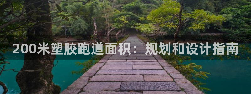 红足1世手机板：200米塑胶跑道面积：规划和设计指南