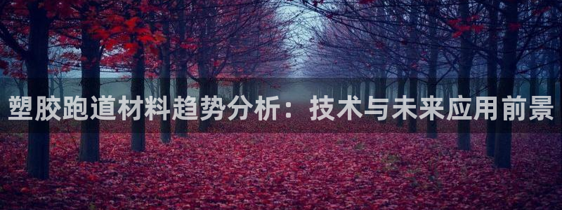 红足一1世平台:塑胶跑道材料趋势分析:技术与未来应用前景