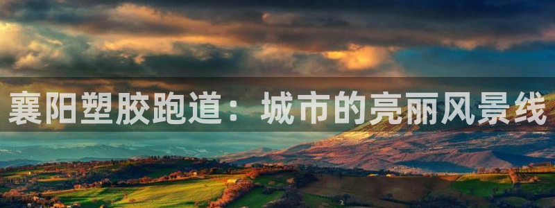 红足网足球直播:襄阳塑胶跑道:城市的亮丽风景线