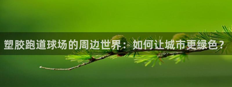 红足一1世比分网：塑胶跑道球场的周边世界：如何让城市更绿色？